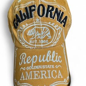 California Embroidered Cap